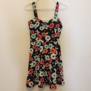 Floral Skater Dress